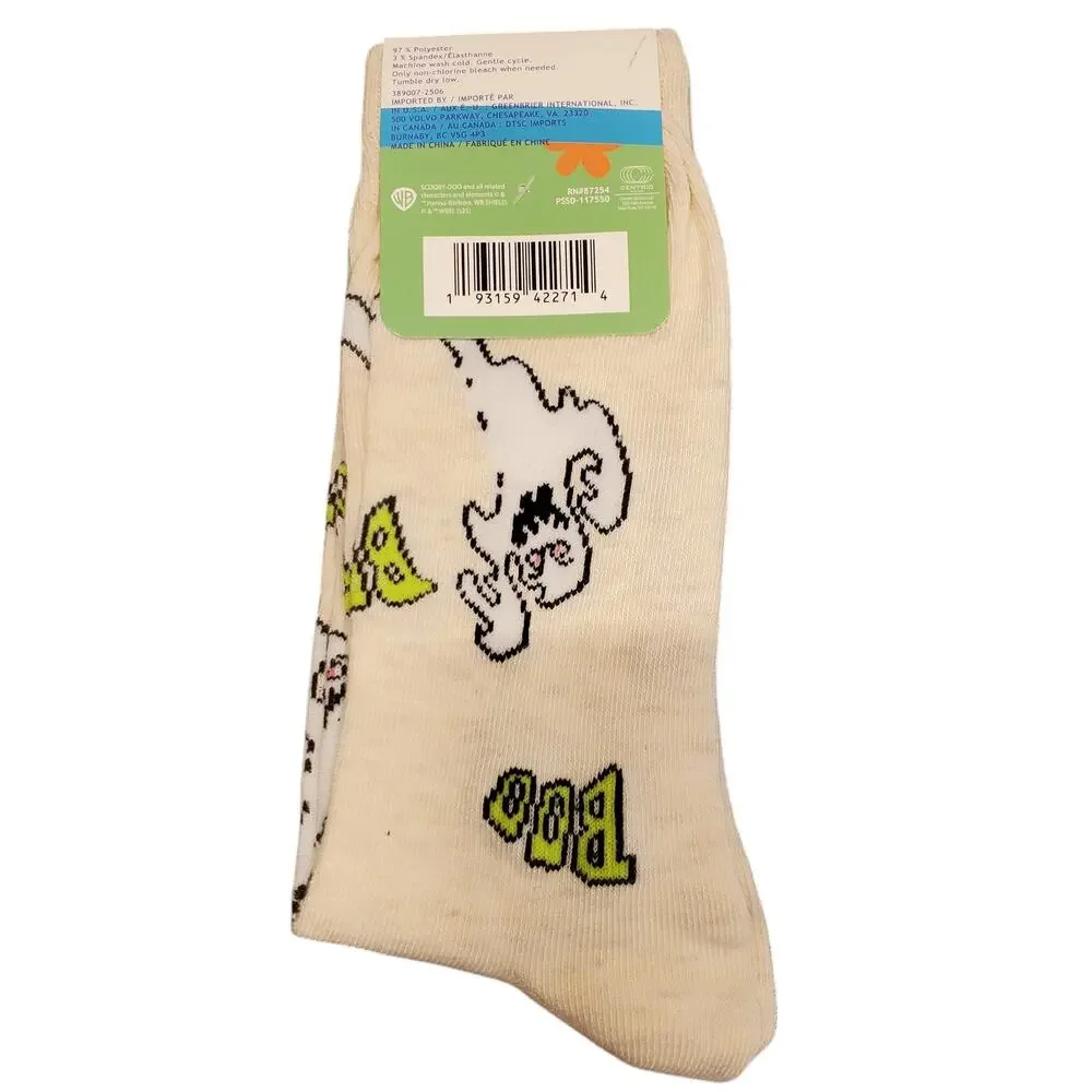 Scooby Doo Halloween Socks Ghost Mens NEW